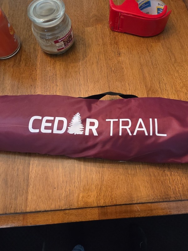 New Cedar Trail 2 Person Dome Tent 79"x47"x39" w/ Carry Bag - Two Pole Design gallery