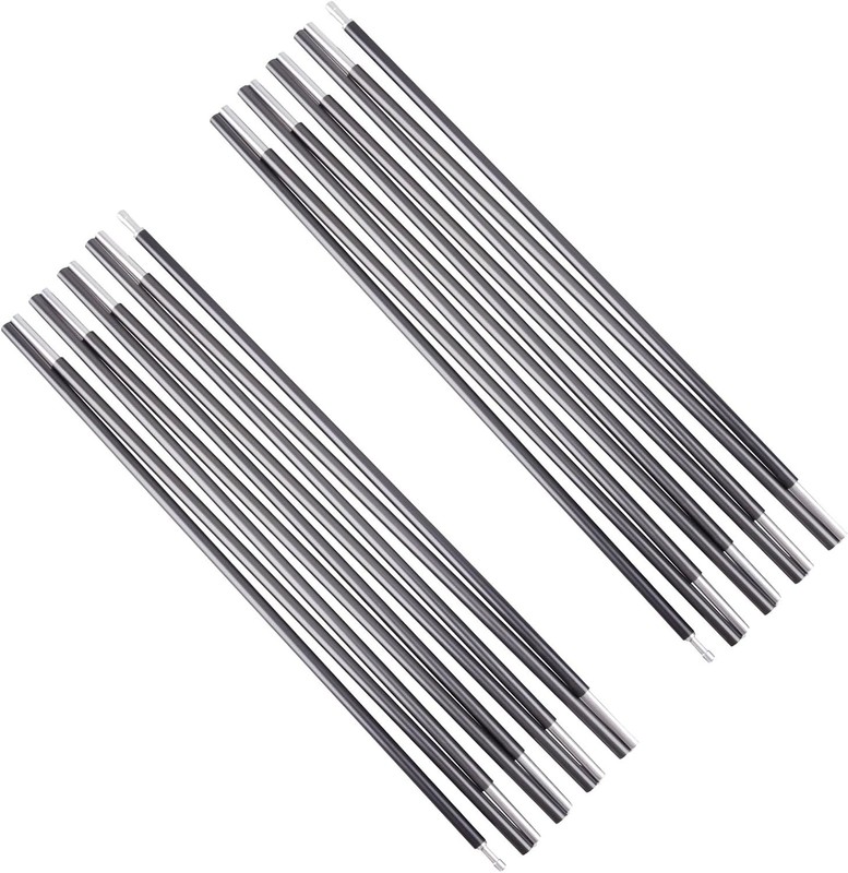 7001 Series Aluminum Camping Tent Poles - Easy Assembly and DIY Customization gallery