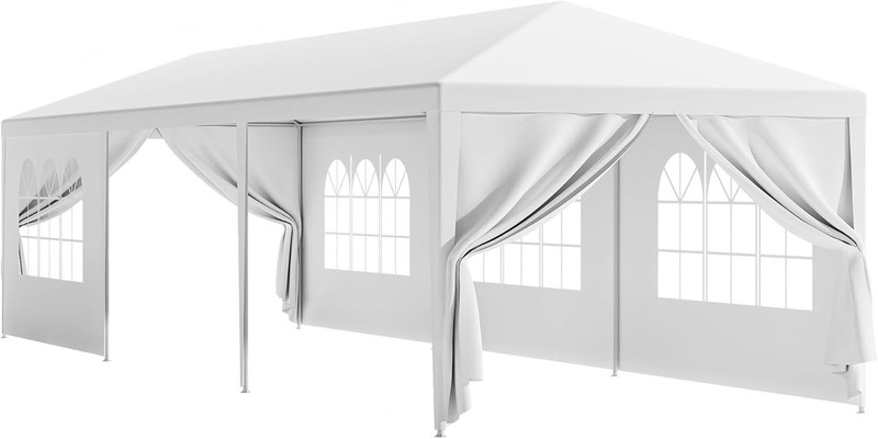 Spacious 10x30 Event Tent with Sun Protection gallery