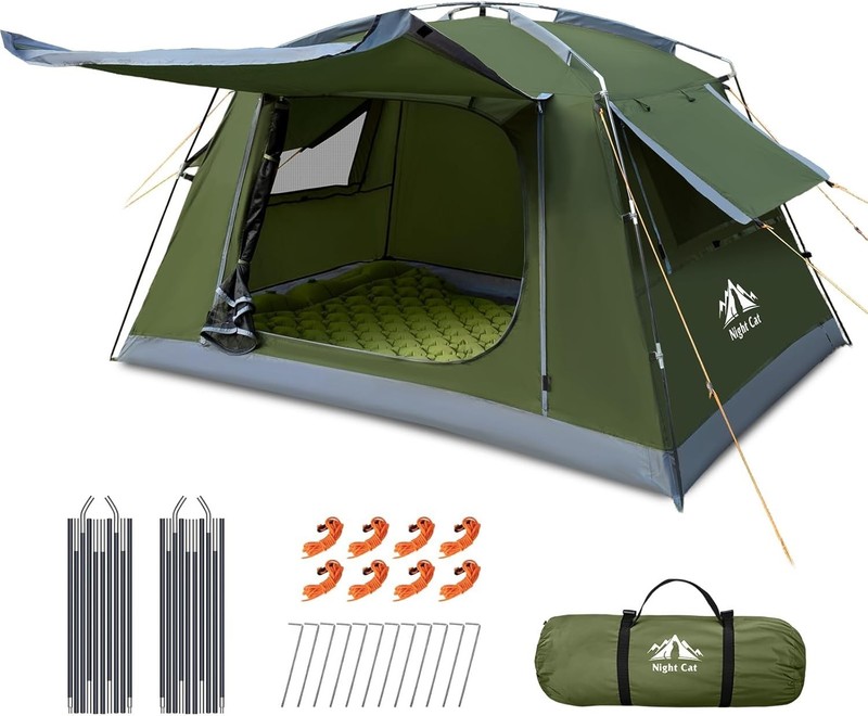 Lightweight Waterproof Backpacking Tent for 1-2 Persons – Quick Setup & Compact