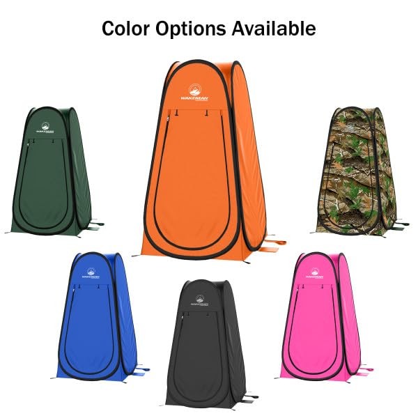 Pop Up Pod - Privacy Shower Tent, Dressing Room, or Portable Toilet Orange gallery