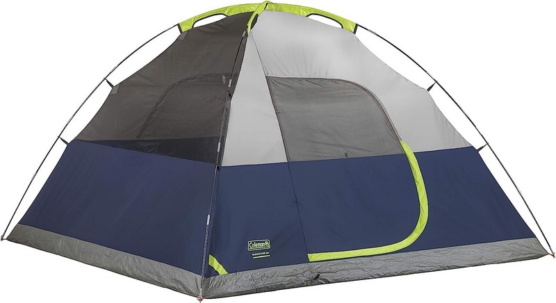 Camping Tent: Easy Setup, Rainfly, WeatherTec Floor, Windows, Vent - 3 Person gallery