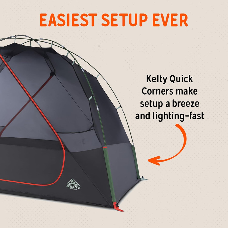 Wireless Freestanding Camping Tent, 2 4 or 6 Person Size, Huge Interior and Peak gallery