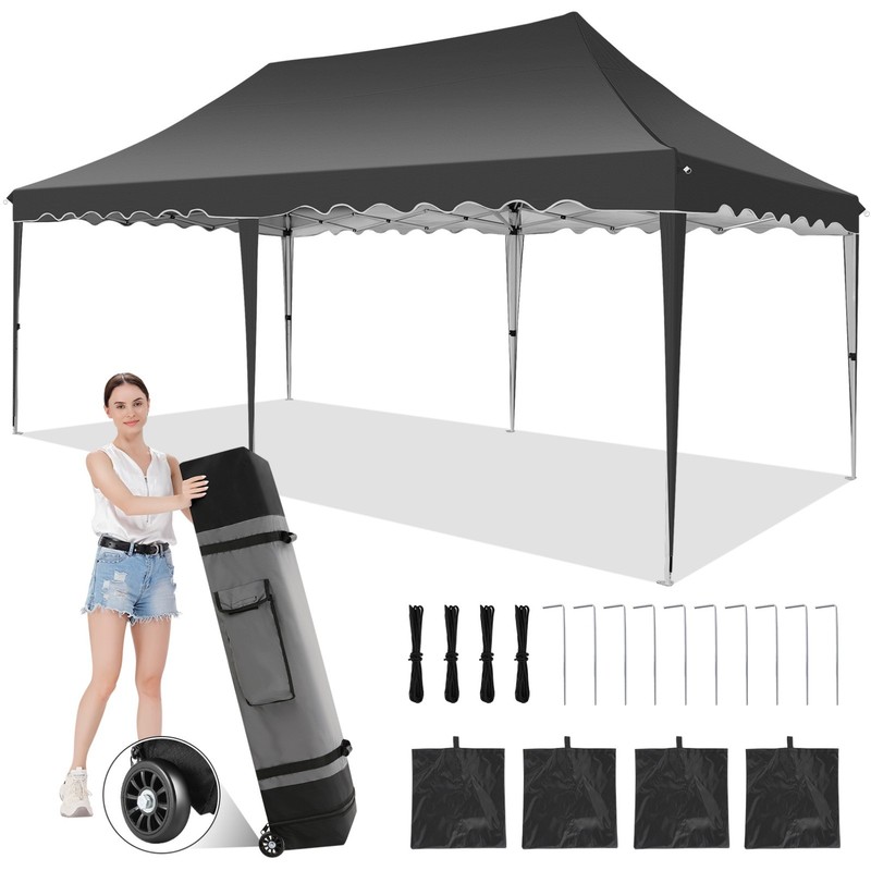 10x20 EZ Pop Up Outdoor Canopy Tent Folding Outdoor Party Tent Shade Shelter！ gallery