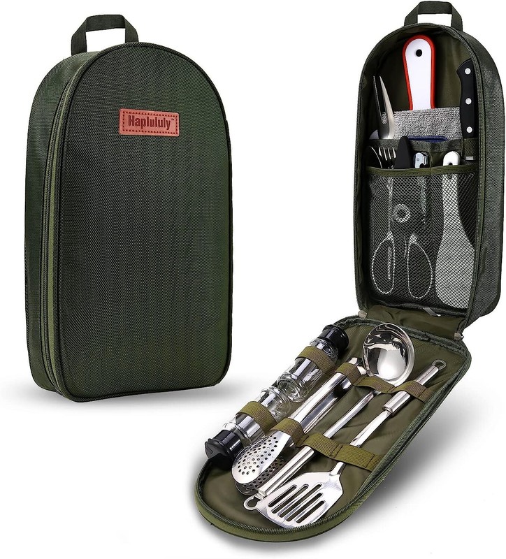 Camping Essentials Accessories Gear Camper Tent Cooking Set Utensils Supplies gallery