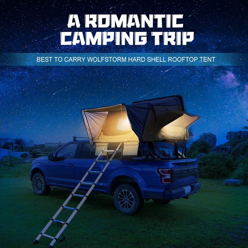 Roof Top Tent Waterproof Camping Travel Hiking Fit Car Jeeps Pickup Truck SUV gallery