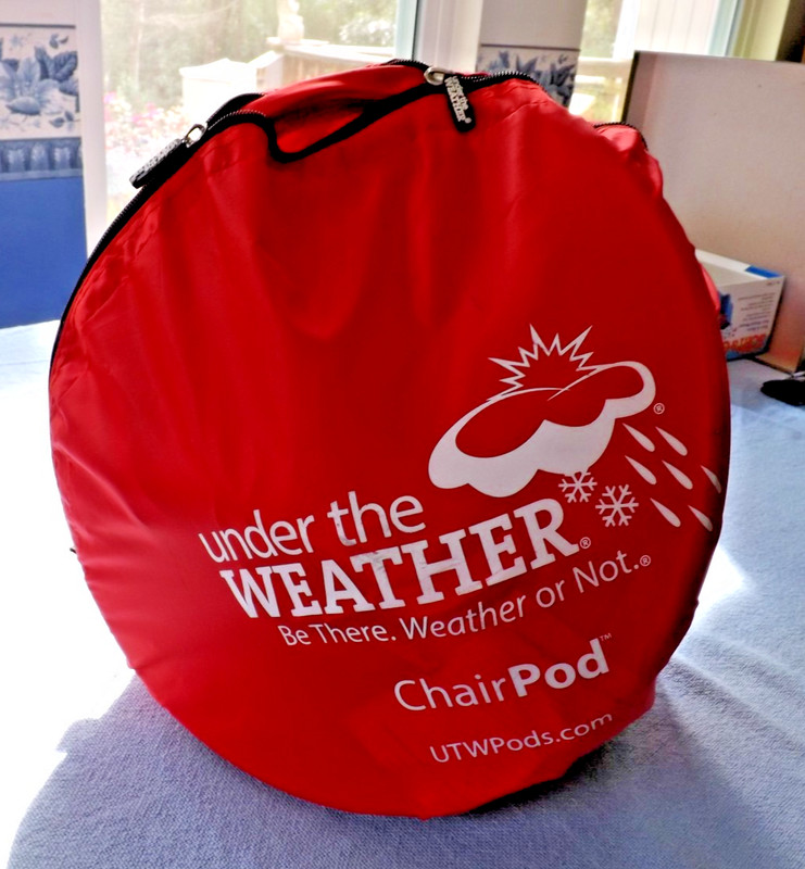 WeatherPod by Under the Weather MyPod 1-Person Pop-Up Tent Red gallery