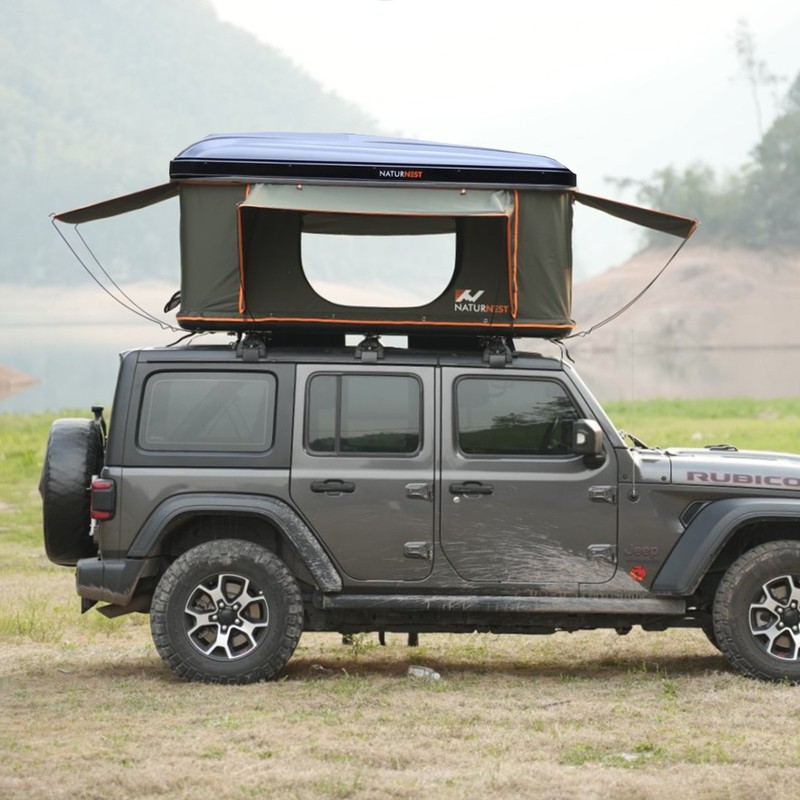 Naturnest Orion Rooftop Tent Hard Shell Overland Camping Tent for SUV/Jeep/Truck