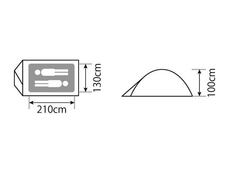 Snow Peak snow peak Fal Pro.air 2 [for two] SSD-702 gallery