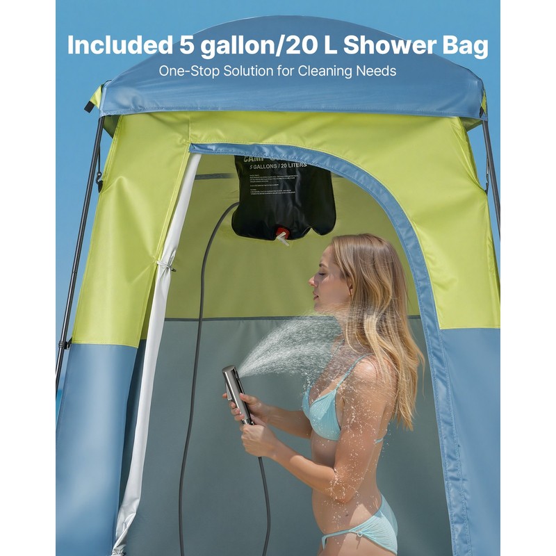 Uimoso Portable Privacy Tent for Camping - Shower and Changing Room Solution gallery