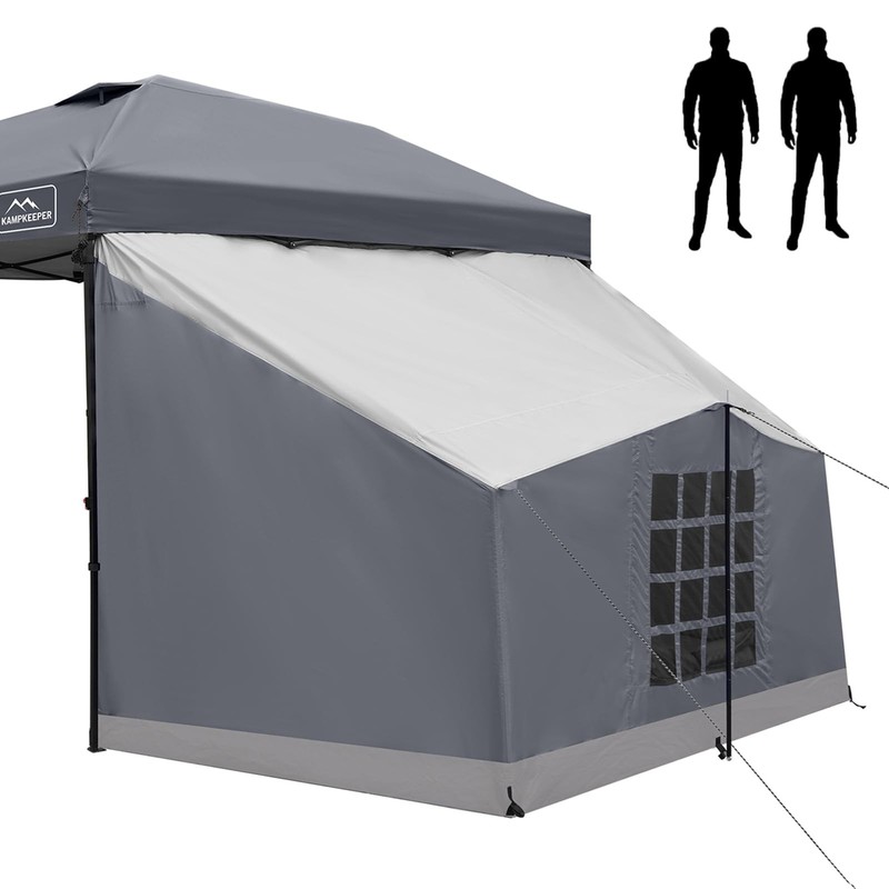 2 Person Canopy Side Tent, Camping Tent for 10×10 Canopies, Easy Up Cube Tent…