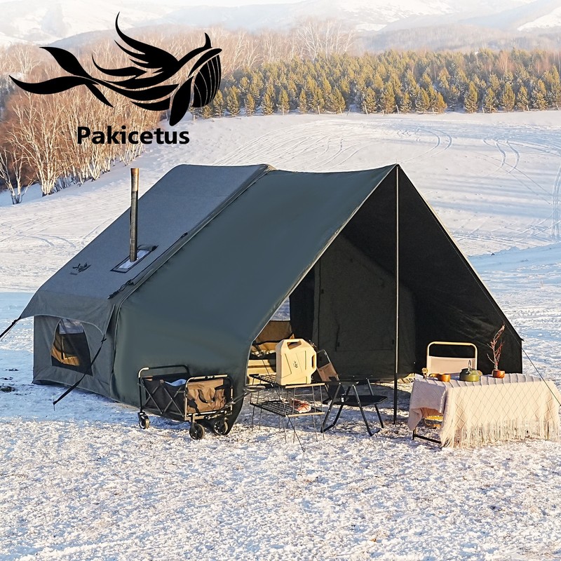 PAKICETUS Inflatable Tailgate Tent, Summer Glamping Car Rear Canopy gallery