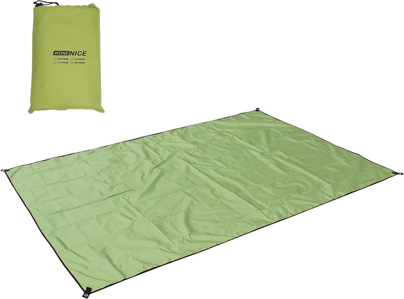 10X10 FT Waterproof Camping Tarp, Lightweight UV Protection Camping Cover for Te