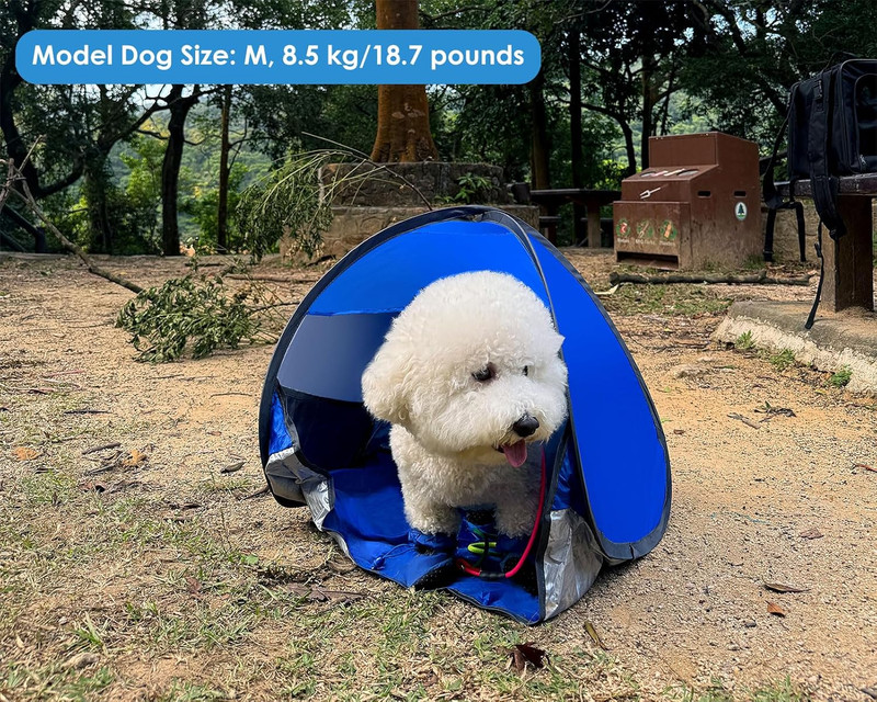 Mini Tent for Pets Small Dog Tent for Beach Portable Pop up Sun Shade Shelter wi gallery