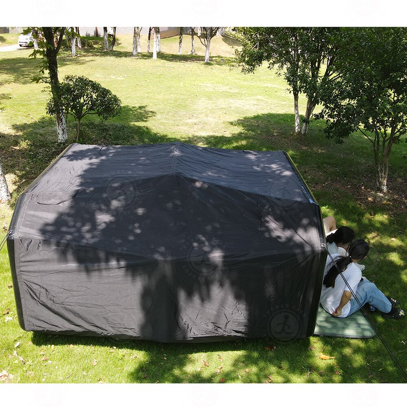 Fast-Deploying Inflatable Shelter Tent PVC Air Station Portable Camping Tent gallery