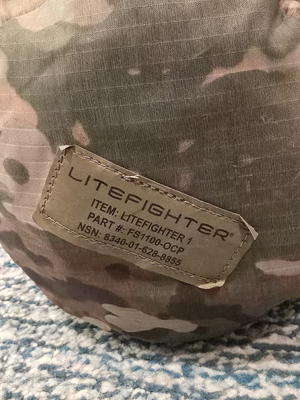 Litefighter 1 Tent Shelter System Military OCP Individual Shelter Carbon Fiber gallery