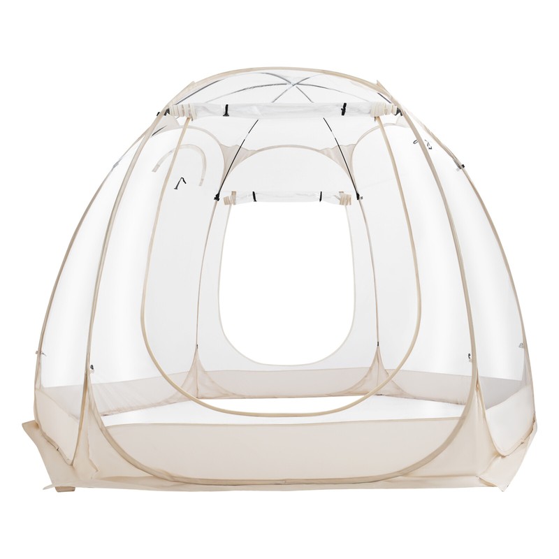 3*2.05m(L*H) Camping Tent Transparent Tent Garden Courtyard Tent W/ Storage Bag gallery