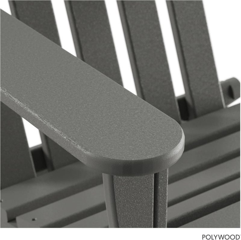 AD5030GY Classic Folding Adirondack, Slate Grey gallery