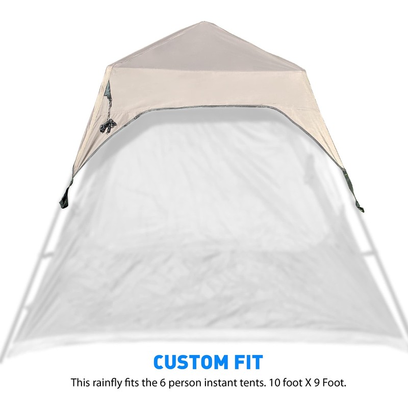 Product Rain Fly Accessory - Fits Coleman 6 Person Instant Tent (10 Foot X 9 ... gallery