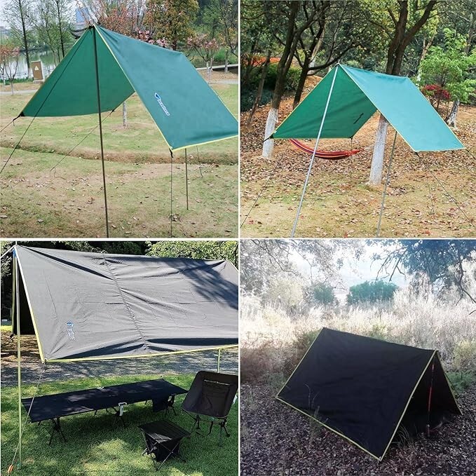 Waterproof Camping Ground Cloth Tent Trap Footprint Groundsheet for Backpacking gallery