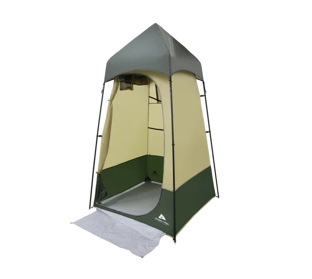 Lighted Toilet Shower Tent Changing Room Camping Room Privacy Outdoor Portable