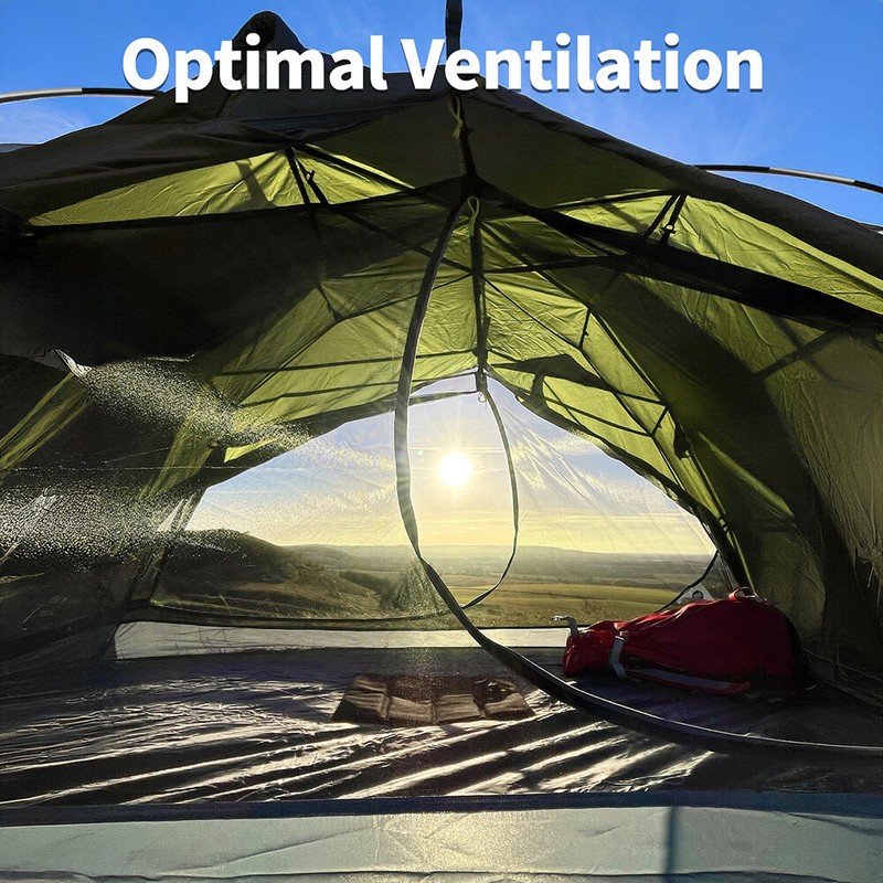 Camping Tent, Family Dome Easy Set Up Tent,Double Layers Lightweight Tent Travel gallery