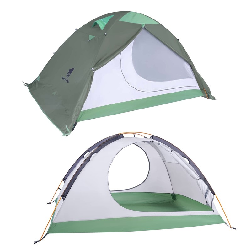 Lightweight 2 Person Backpacking Tent 4 Season Double Layer Waterproof Cold W... gallery