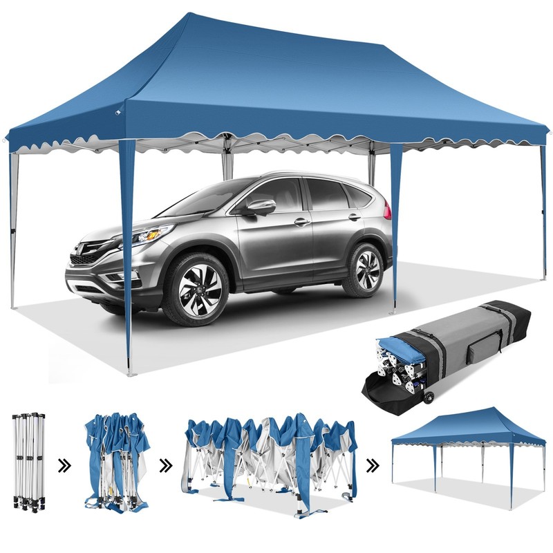 10x20 EZ Pop Up Outdoor Canopy Tent Folding Outdoor Party Tent Shade Shelter！ gallery