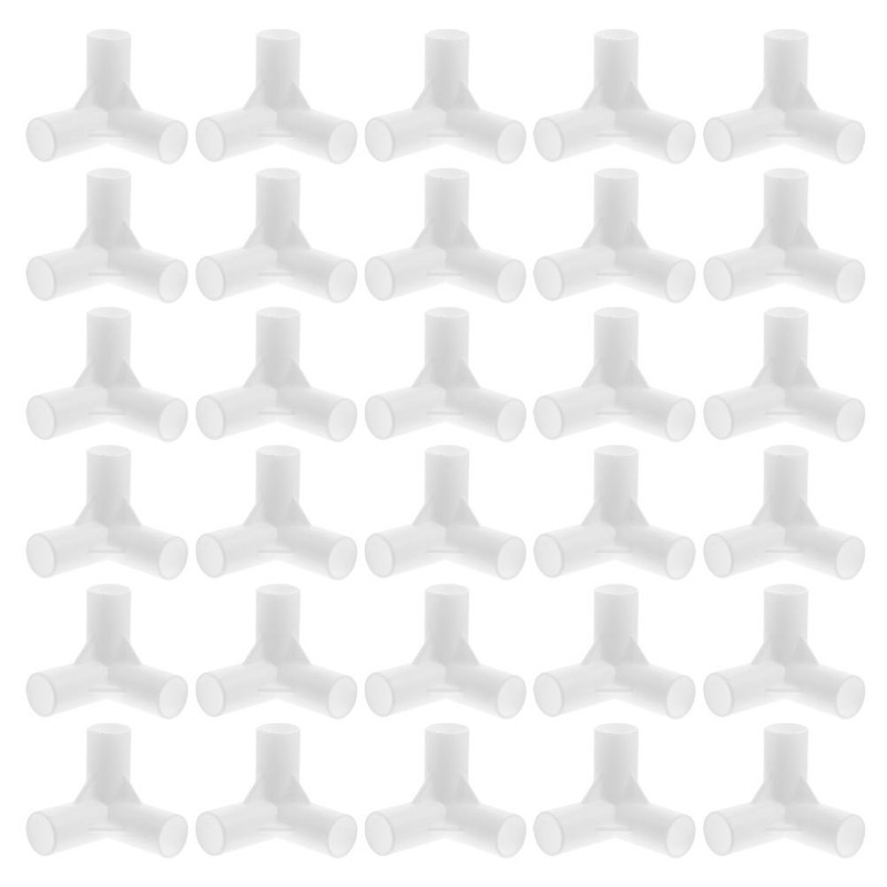 30Pcs Reusable Plastic Canopy Tent Fittings with Smooth Edges for Easy Assembly