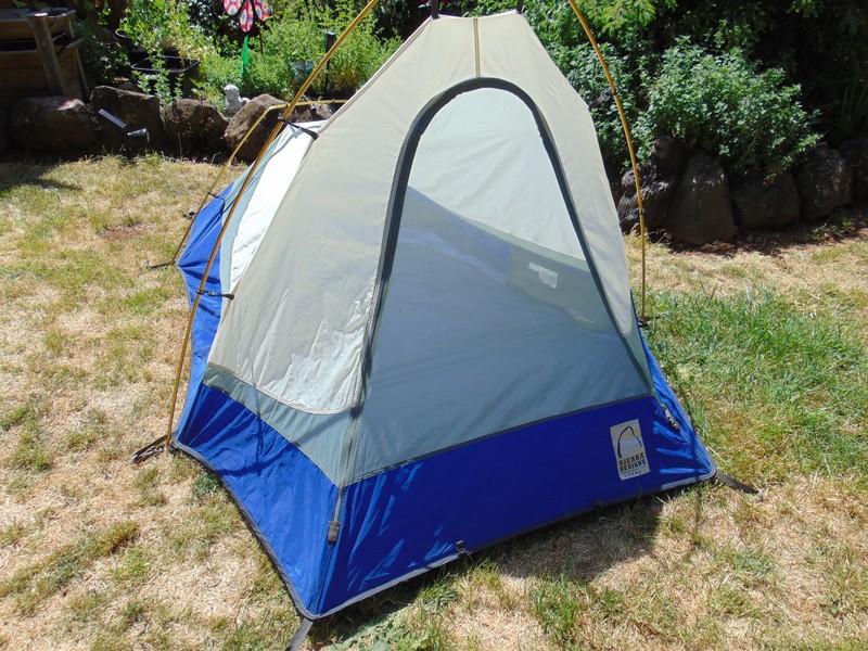 Sierra Designs Clip Flashlight Tent 2 Person W/ Rainfly Backpacker