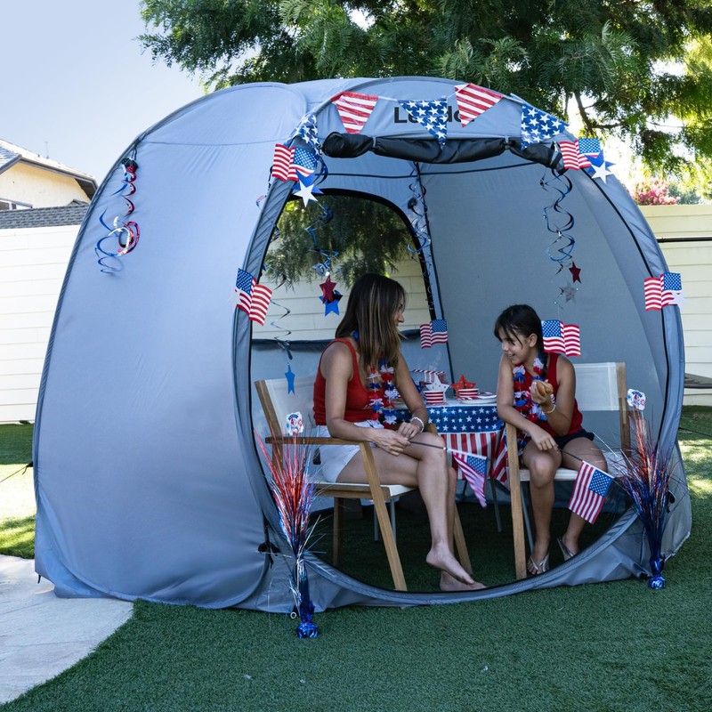 10′ x 10′ Decor Event Pop Up Outdoor Tent Canopy – Four Season Hexagon Patio …