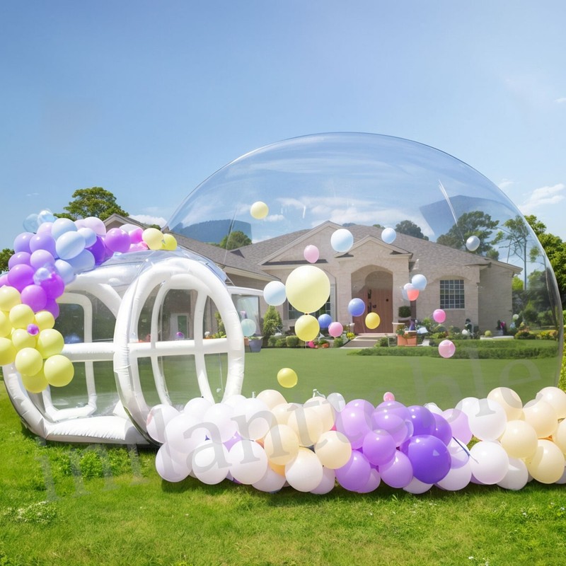 14.5ft TPU Commercial Clear Inflatable Bubble House Dome Tent Balloons for Party