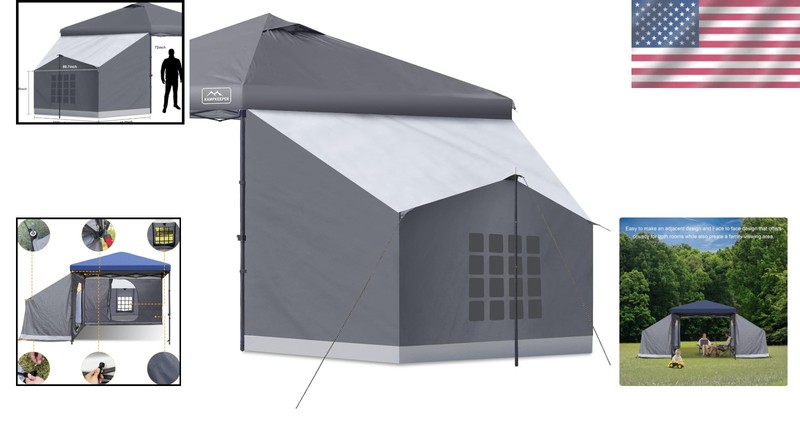 Windproof Side Canopy for Outdoor Activities gallery