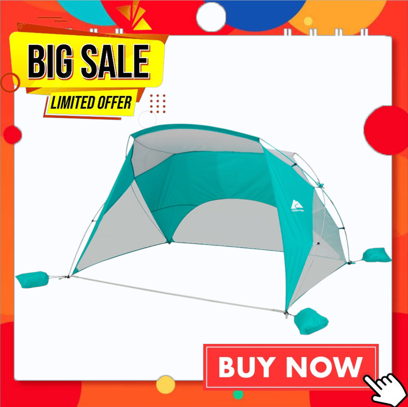 Ozark Trail Sun Shelter Tent 8′ x 6′ with UV Protection