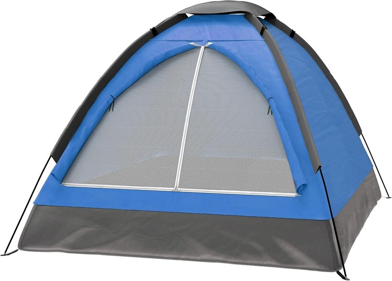 Wakeman Outdoors 2 Person Camping Tent with Rain Fly & Carry Bag – Lightweight