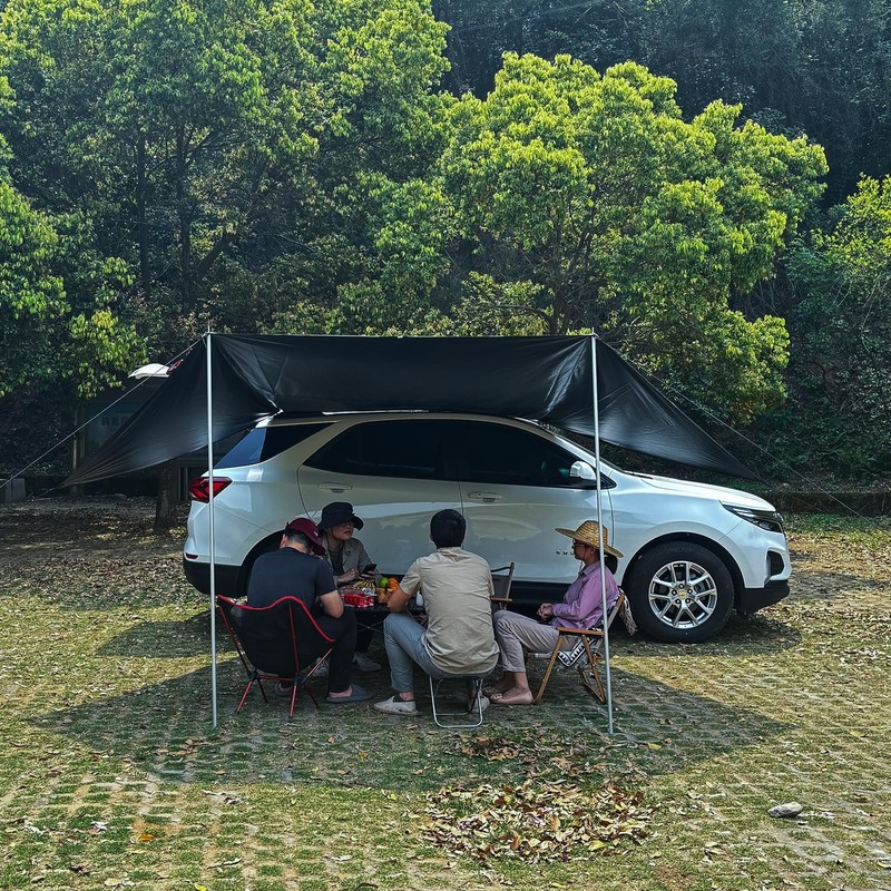 Waterproof Car Tarp Awning Awning 8000mm UV Resistant Awning Front Pe... gallery