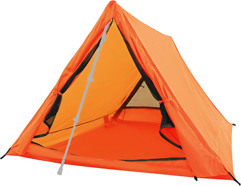 2-Person Trekking Pole Tent for Backpacking - Ultralight A-Frame Backpacking Ten