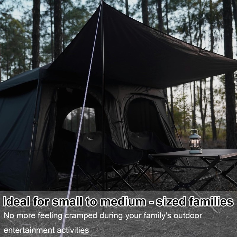 Vidalido Tents，6-8 Person Camping Tent with Extended Vestibule，2 Room Weather Re gallery