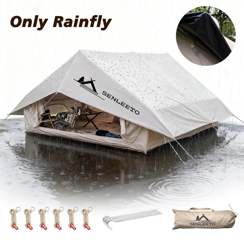 Inflatable Camping Tent Large Blow Up Tent with Hand Pump Outdoor Shelter
