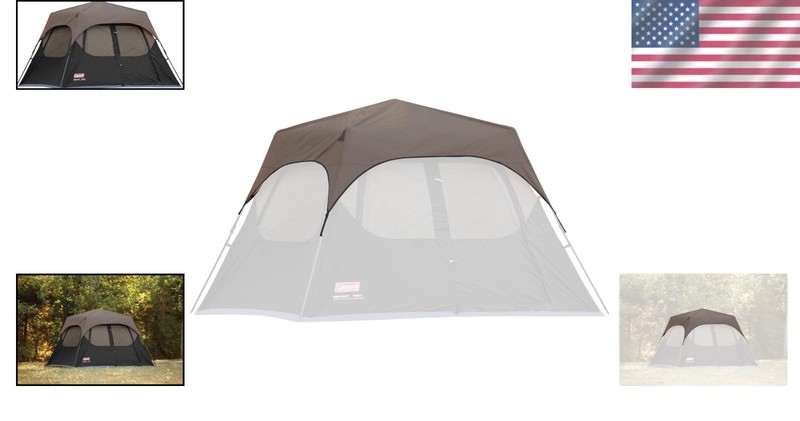 Weatherproof Rainfly for 4-6 Person Instant Tent – Ultimate Outdoor Protection// gallery