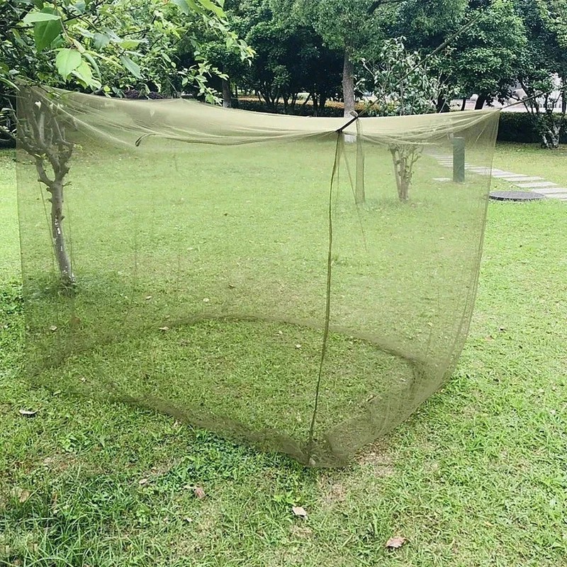 Portable Large Green Camping Mosquito Fly Net Indoor Outdoor Netting Insect Tent gallery