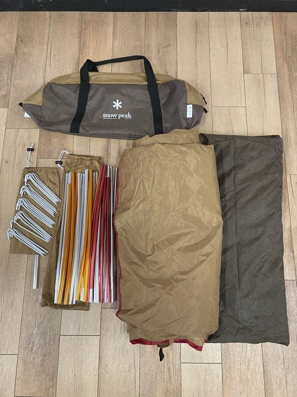 Snow Peak Tent SET-250RH Entry Pack TT Tool Room CML Used