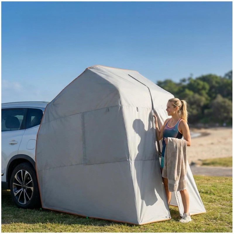Instant Hatchback Cabana – Privacy Changing Room Tent for Car Camping