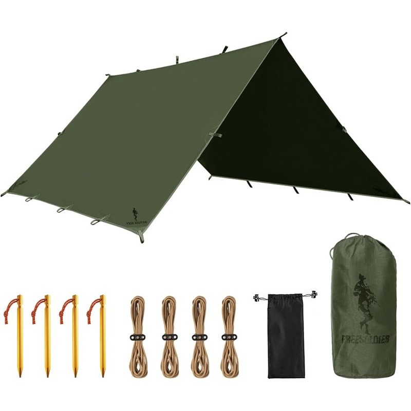 Waterproof Camping Tarp Heavy Duty Portable Outdoor Shelter Tent Accessories New