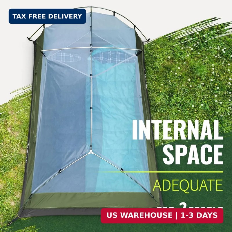Forceatt Tent for 2 and 3 Person is Waterproof and Windproof, Camping Tent for 3 gallery