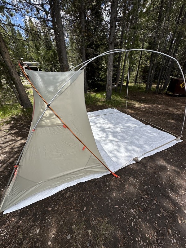 Big Agnes Wyoming 2 3-season 2 Person Bikepacking Tent Excellent Condition gallery