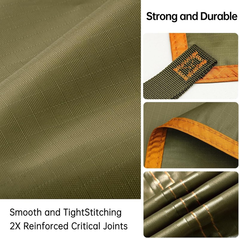 Waterproof Tarp Outdoor Camping Awning Backpacking Tarp Shelter Rain Tarp gallery